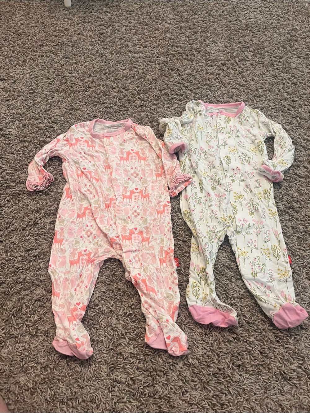 2 Magnetic Me Onesies